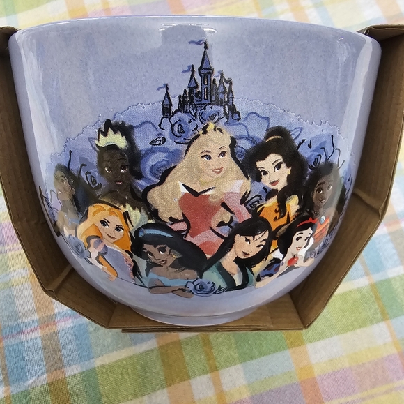Disney Princess Noodle Bowl with Chopsticks New - Picture 6 of 9